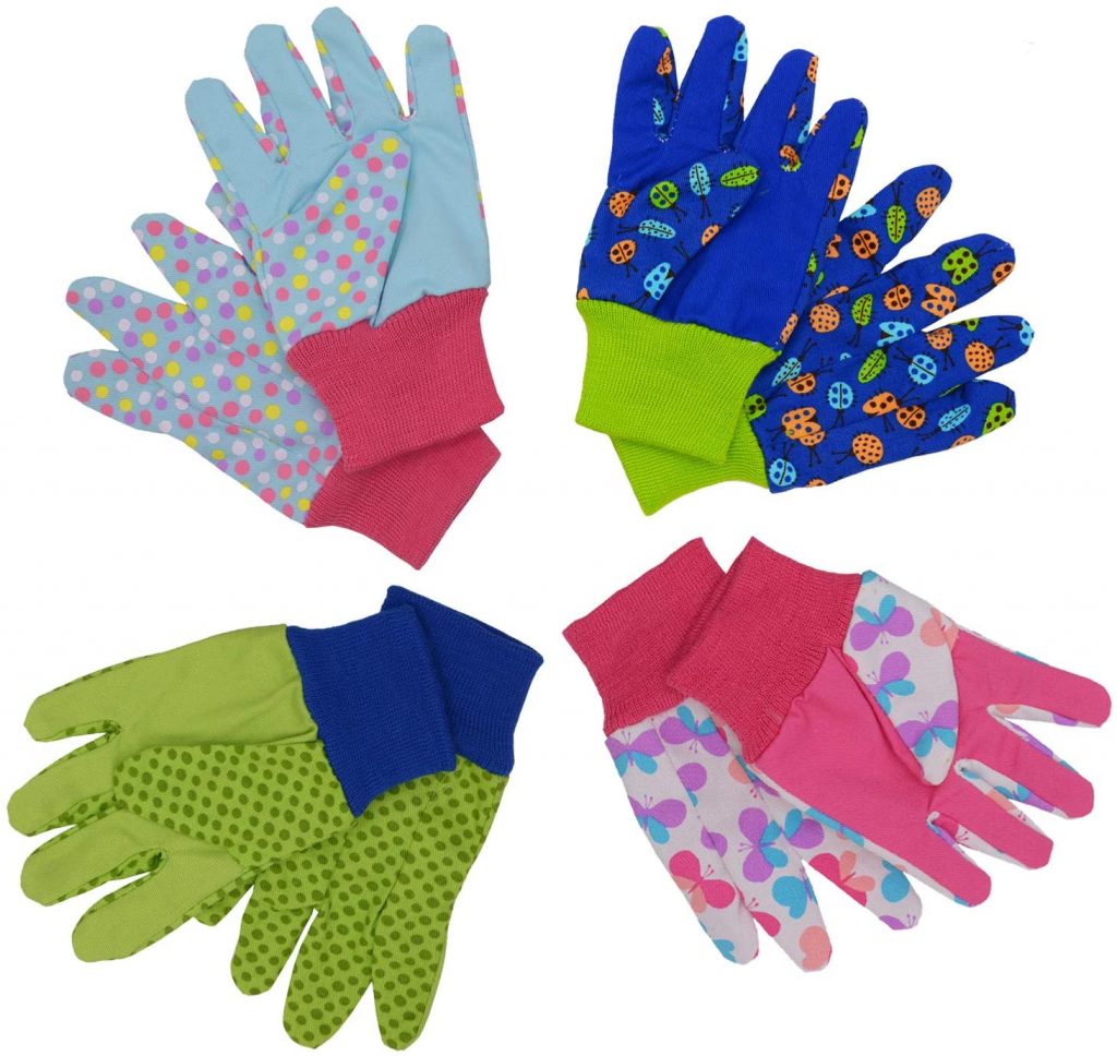 Kids Gardening Gloves for Age 5-8