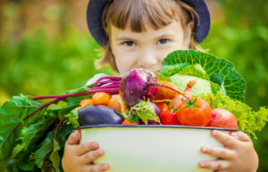 childrens vegetable garden