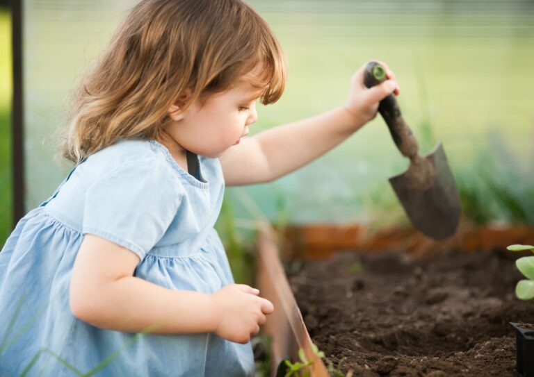 planning a garden with kids